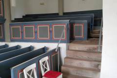 Blick zum seitlichen Aufgang